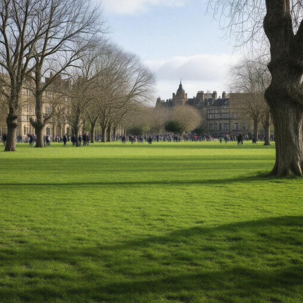 AI-created image of Parker's Piece