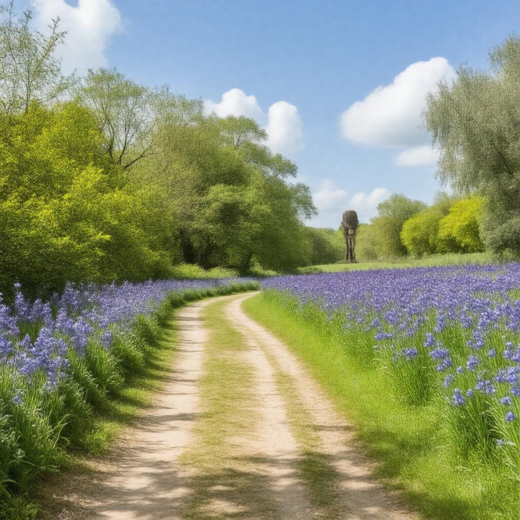 AI-created image of Parkland Walk