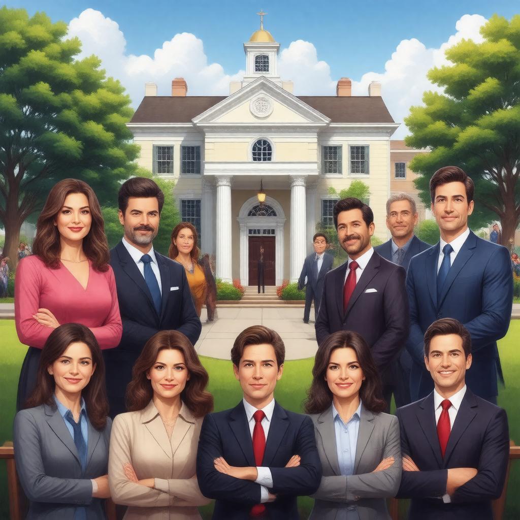 AI-created image of Parks and Recreation