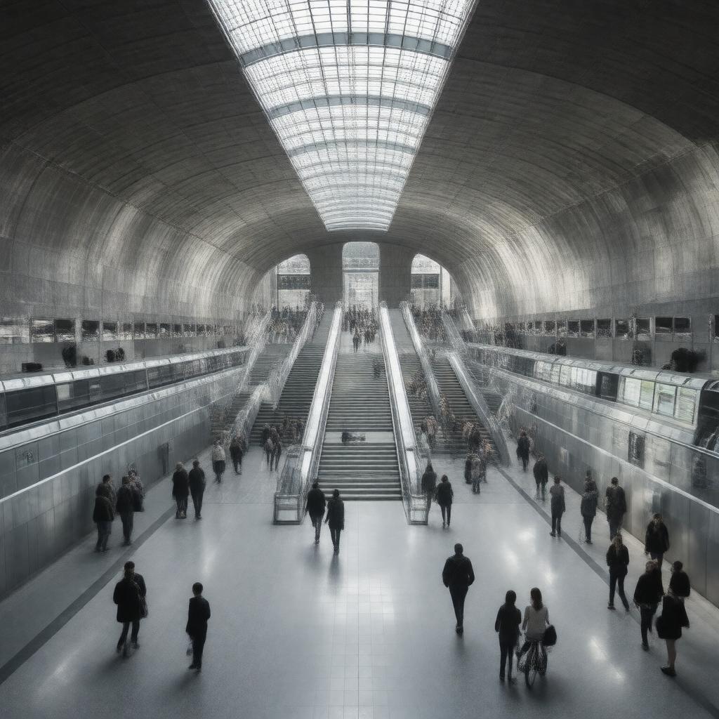 AI-created image of Parliament Station