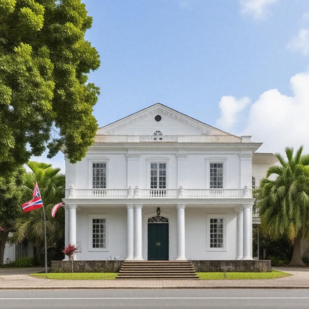 AI-created image of Parliament of Bermuda