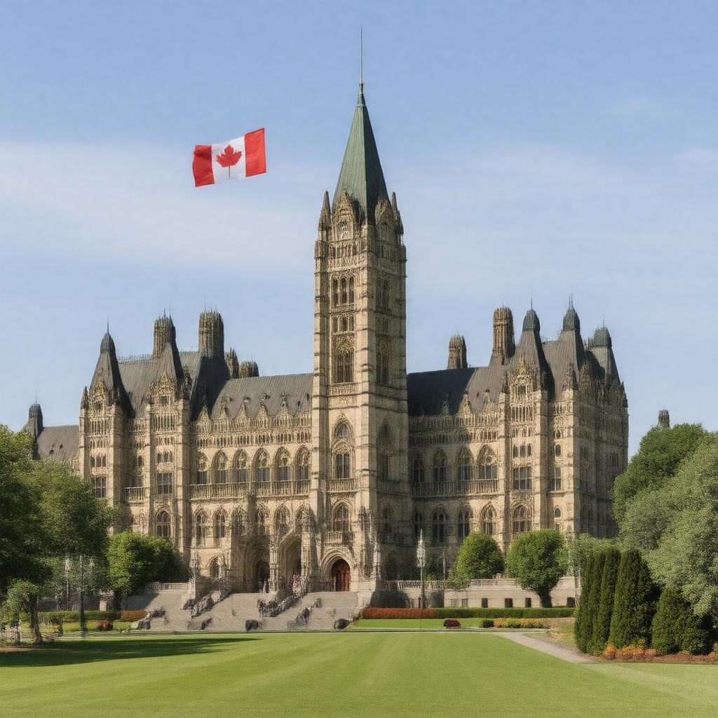 AI-created image of Parliament of Canada