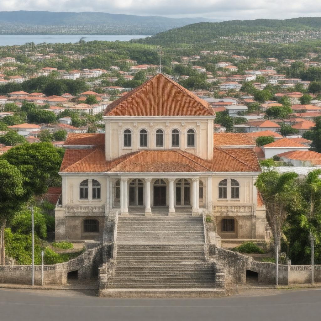 AI-created image of Parliament of Grenada