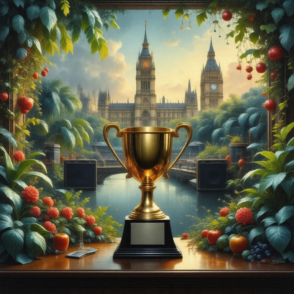 AI-created image of Parliamentary Jazz Award for Venue of the Year