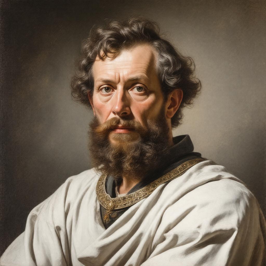 AI-created image of Parmigianino