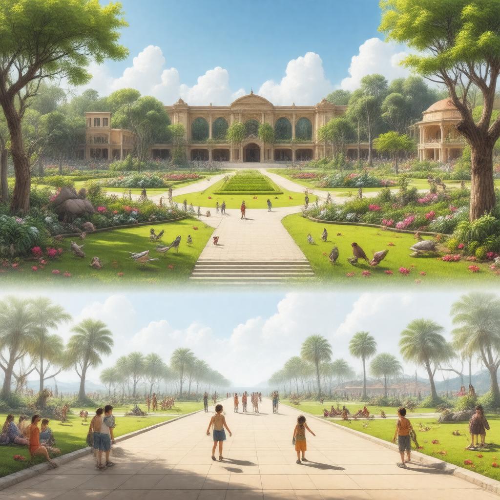 AI-created image of Parque Agua Azul