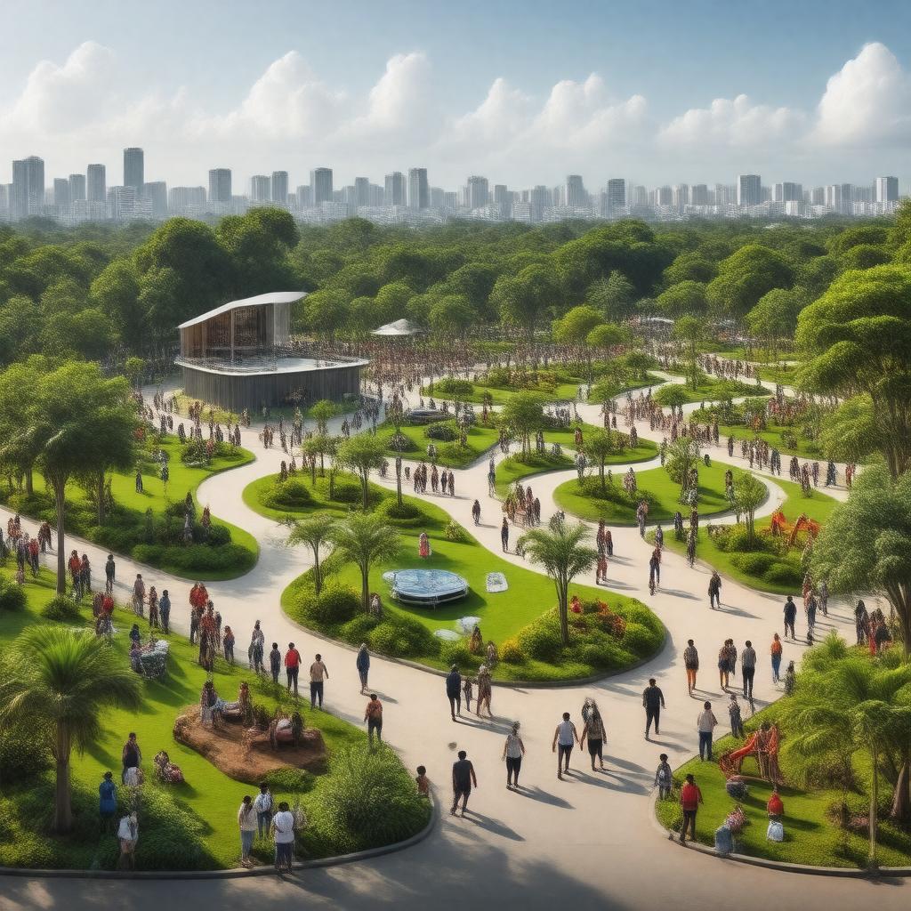 AI-created image of Parque Omar