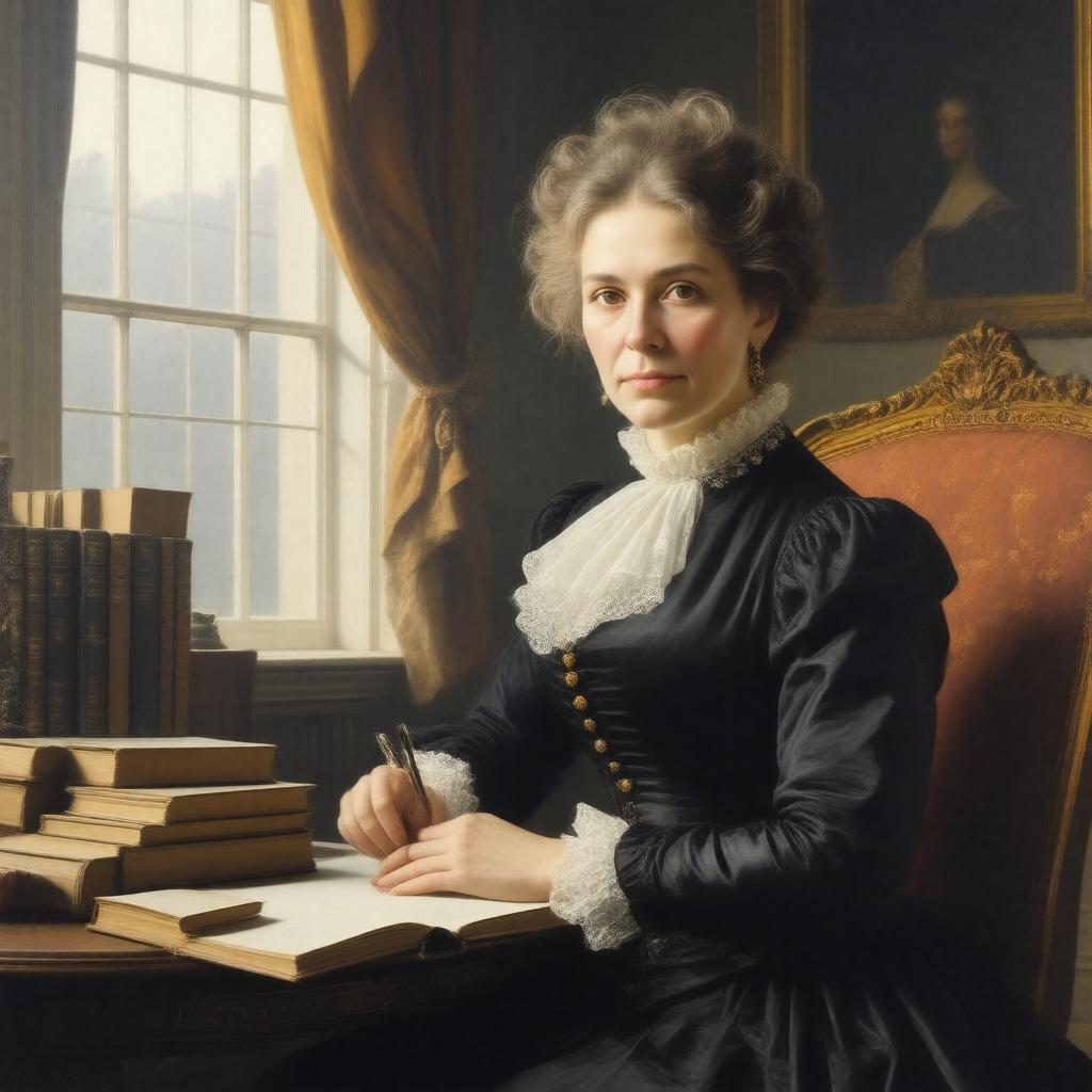 AI-created image of Parthenope Nightingale