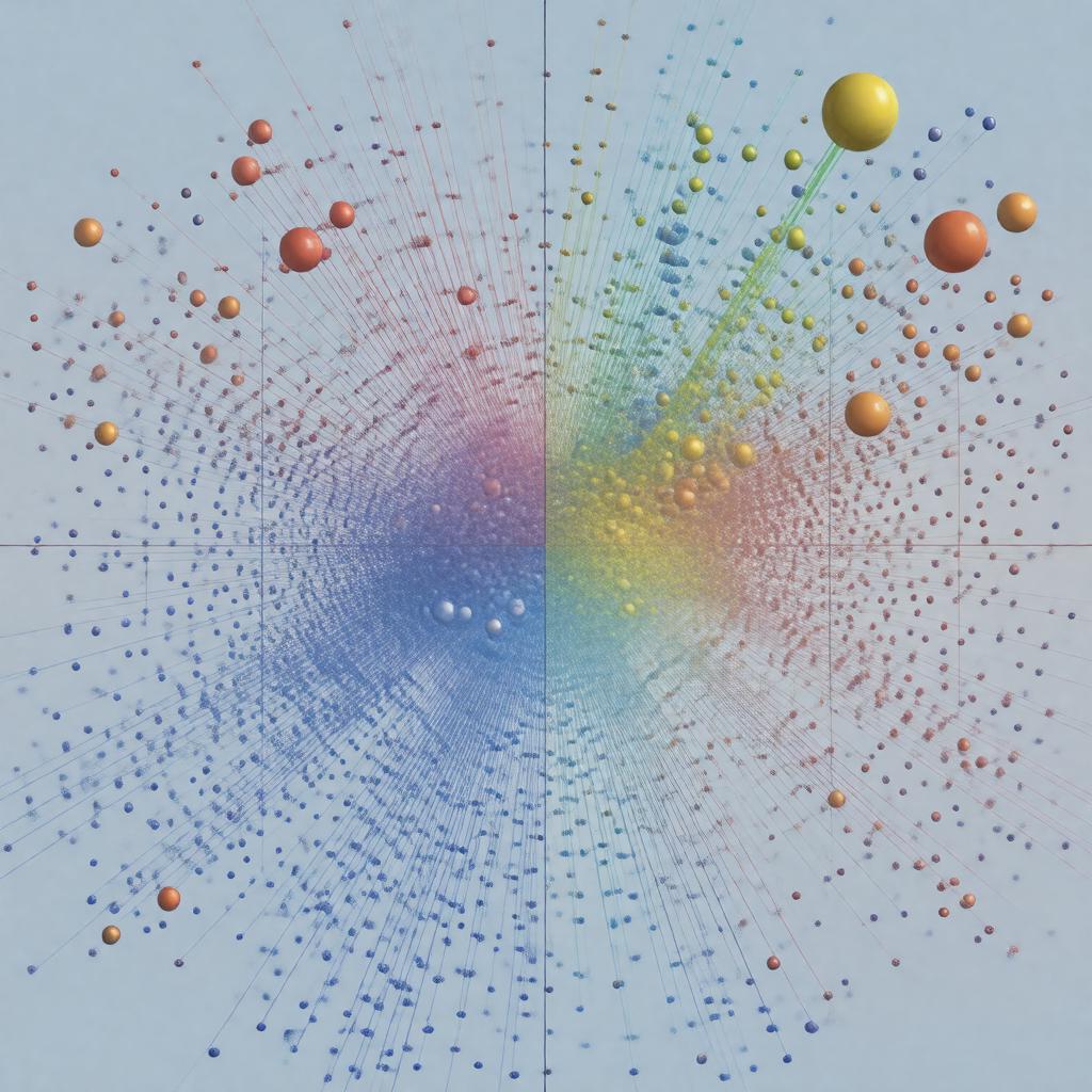 AI-created image of Particle filter