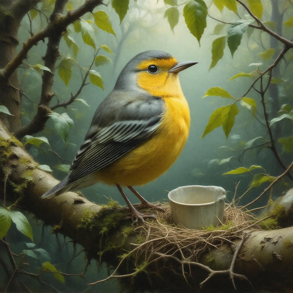 AI-created image of Parulidae