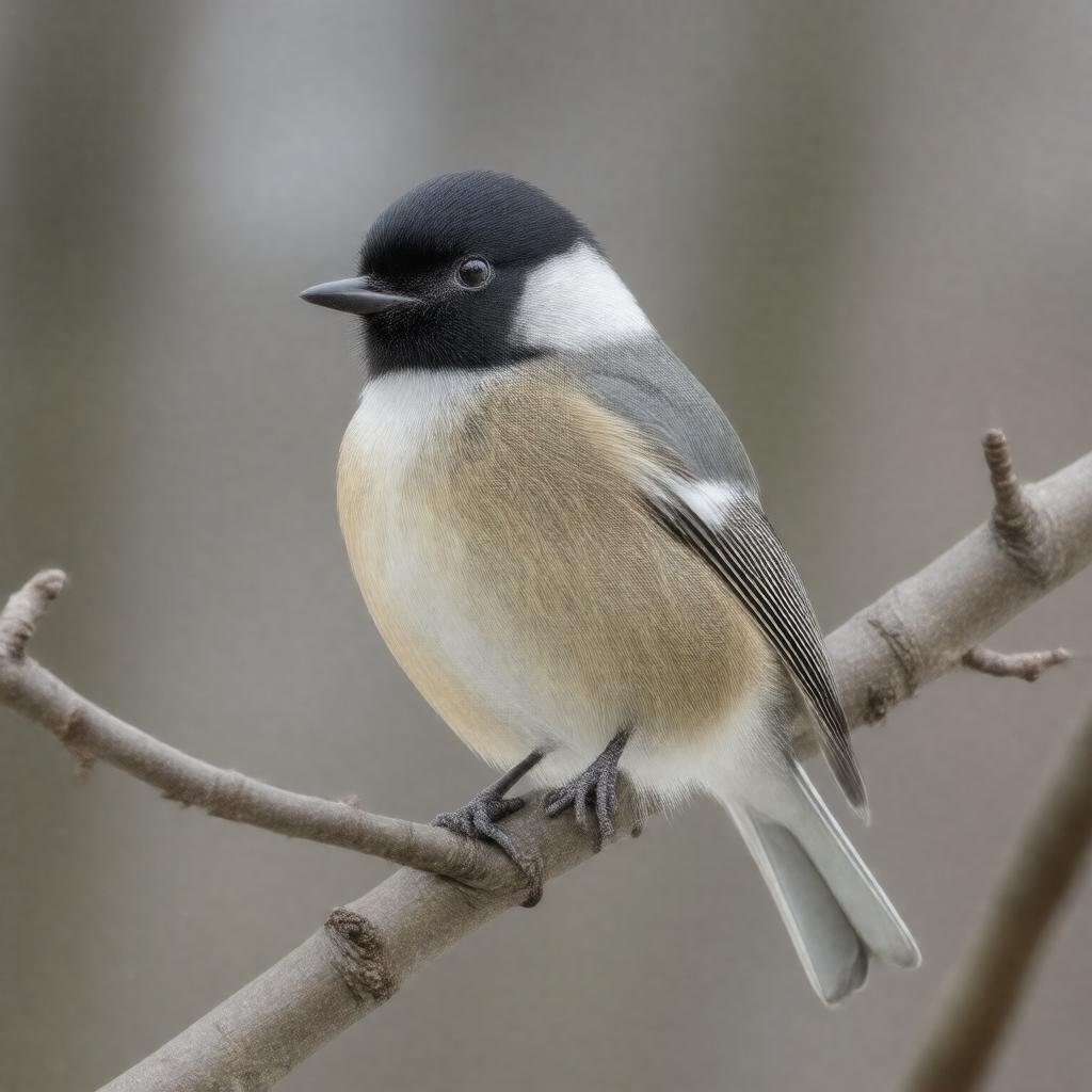 AI-created image of Parus atricapillus
