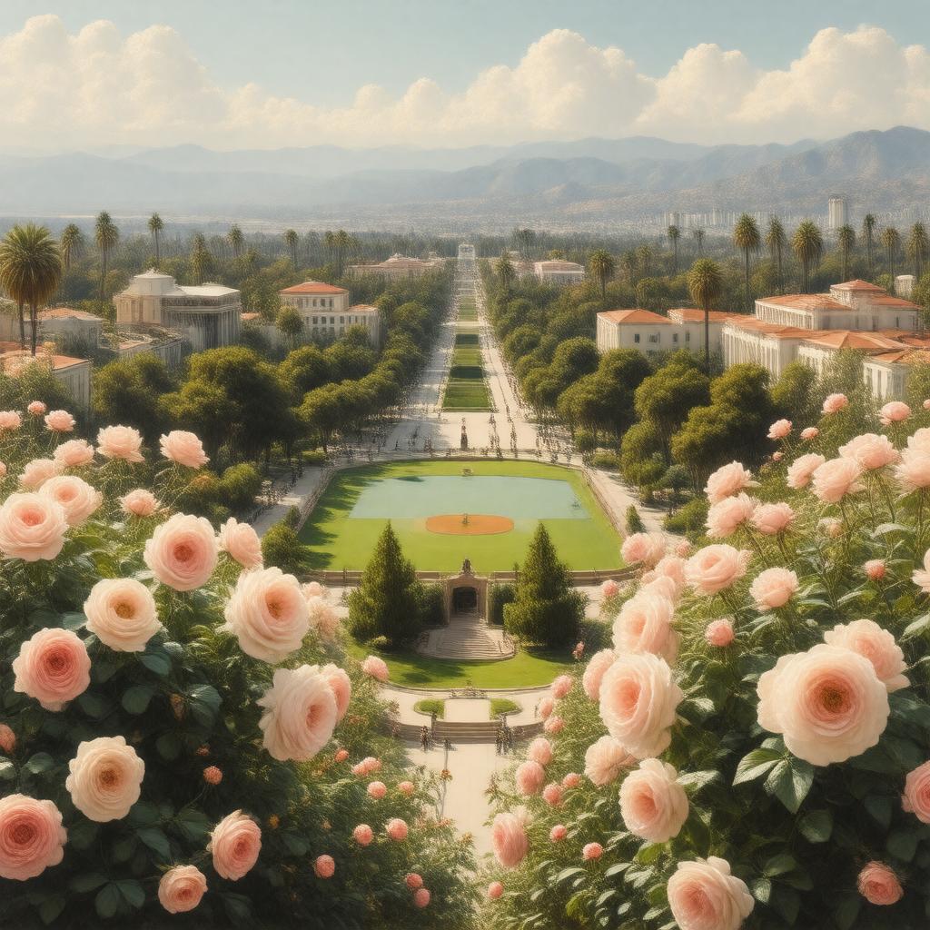 AI-created image of Pasadena, California