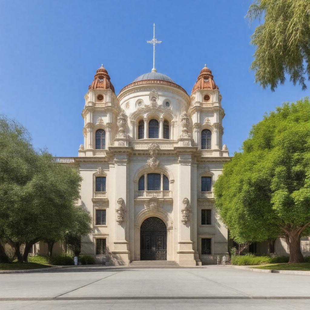 AI-created image of Pasadena City Hall