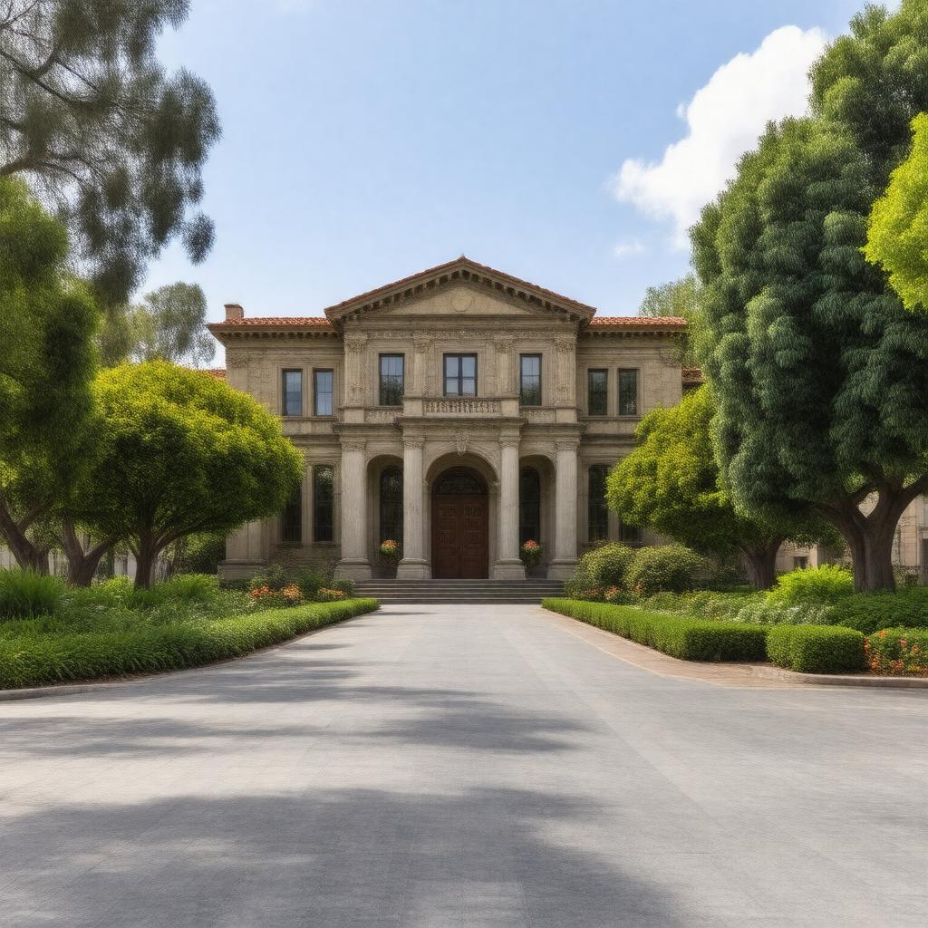 AI-created image of Pasadena Museum of History