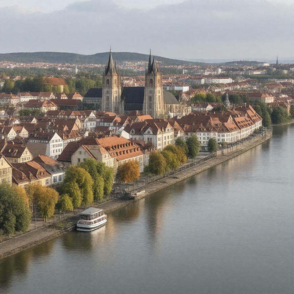AI-created image of Passau