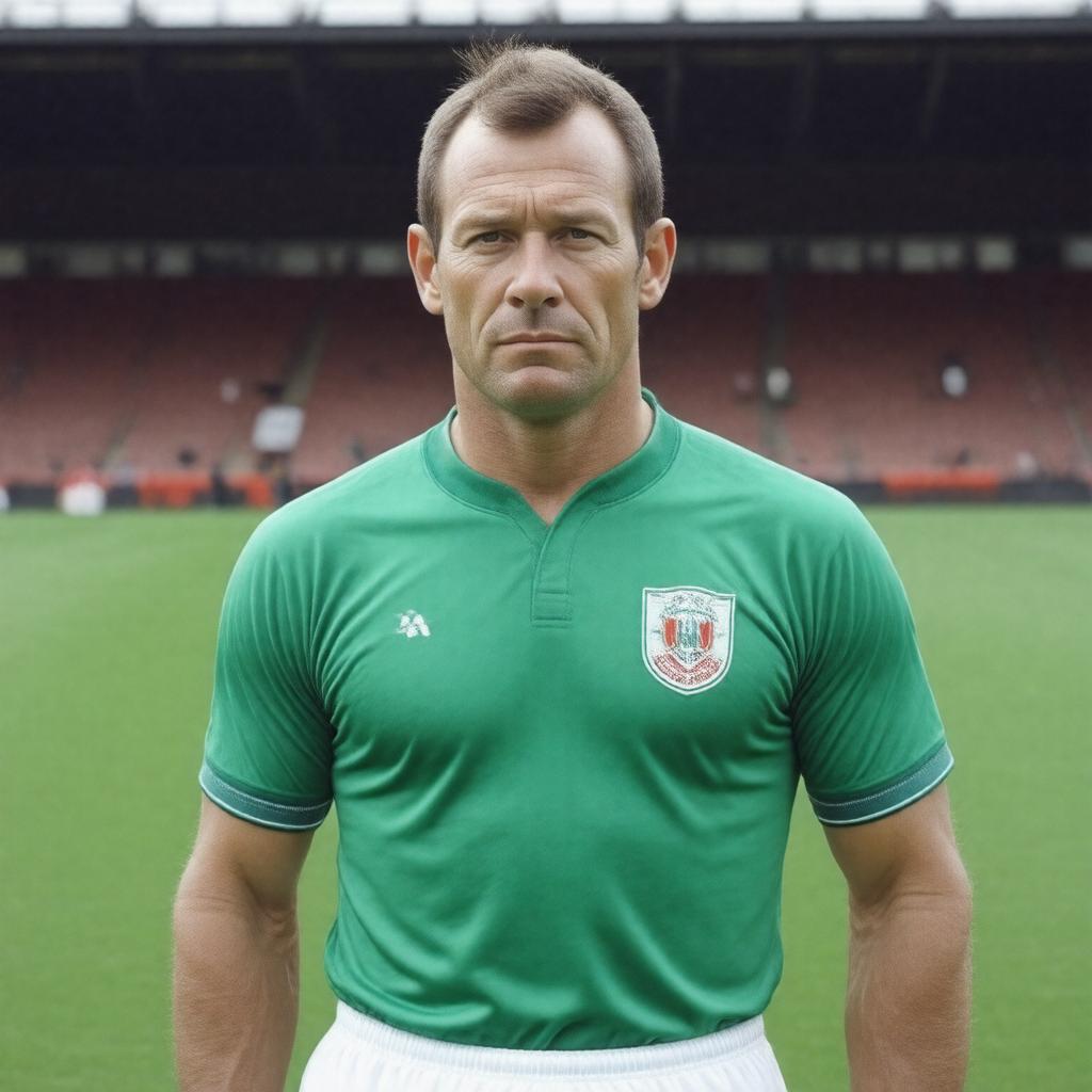 AI-created image of Pat Jennings