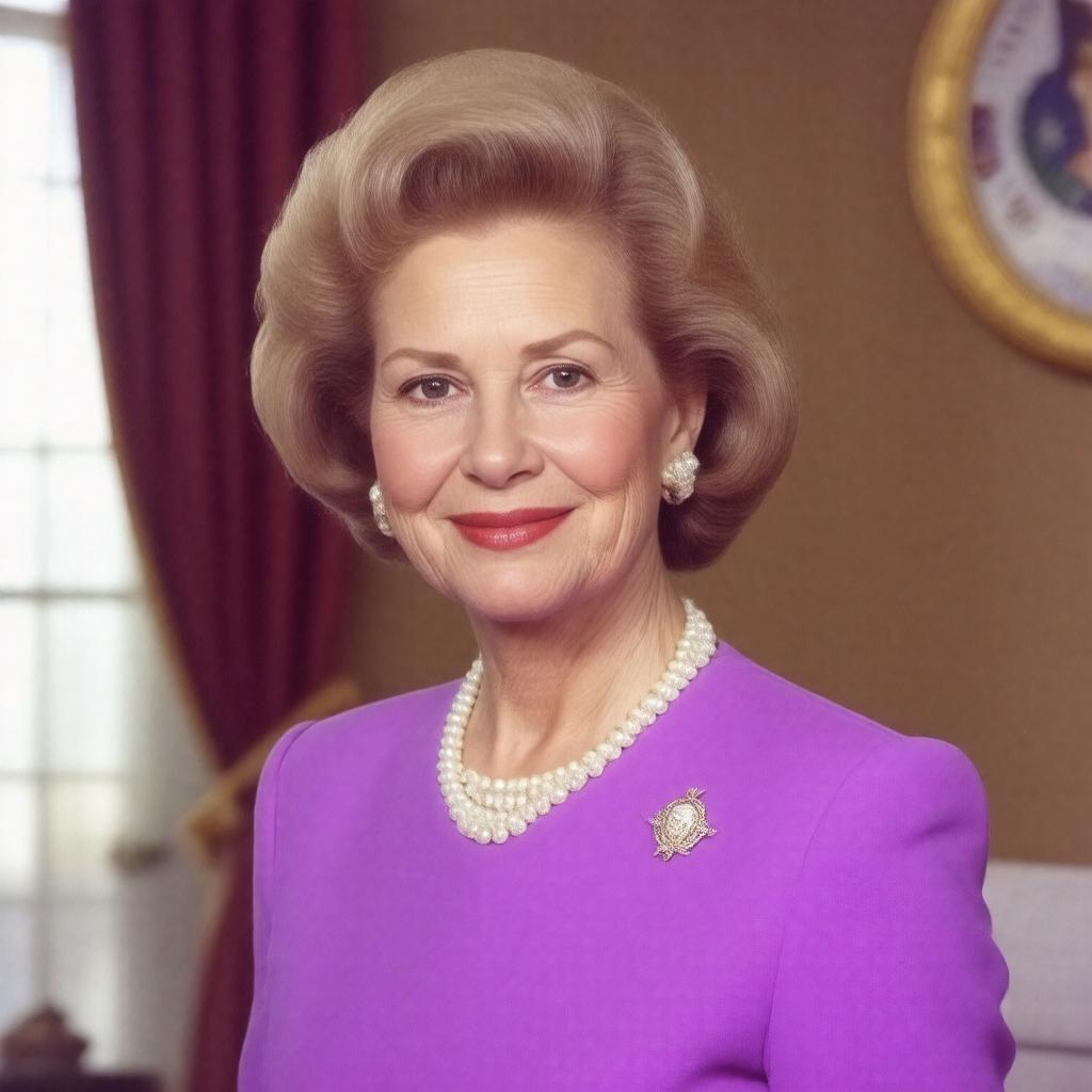 AI-created image of Pat Nixon