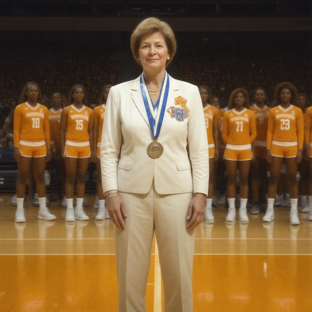 AI-created image of Pat Summitt