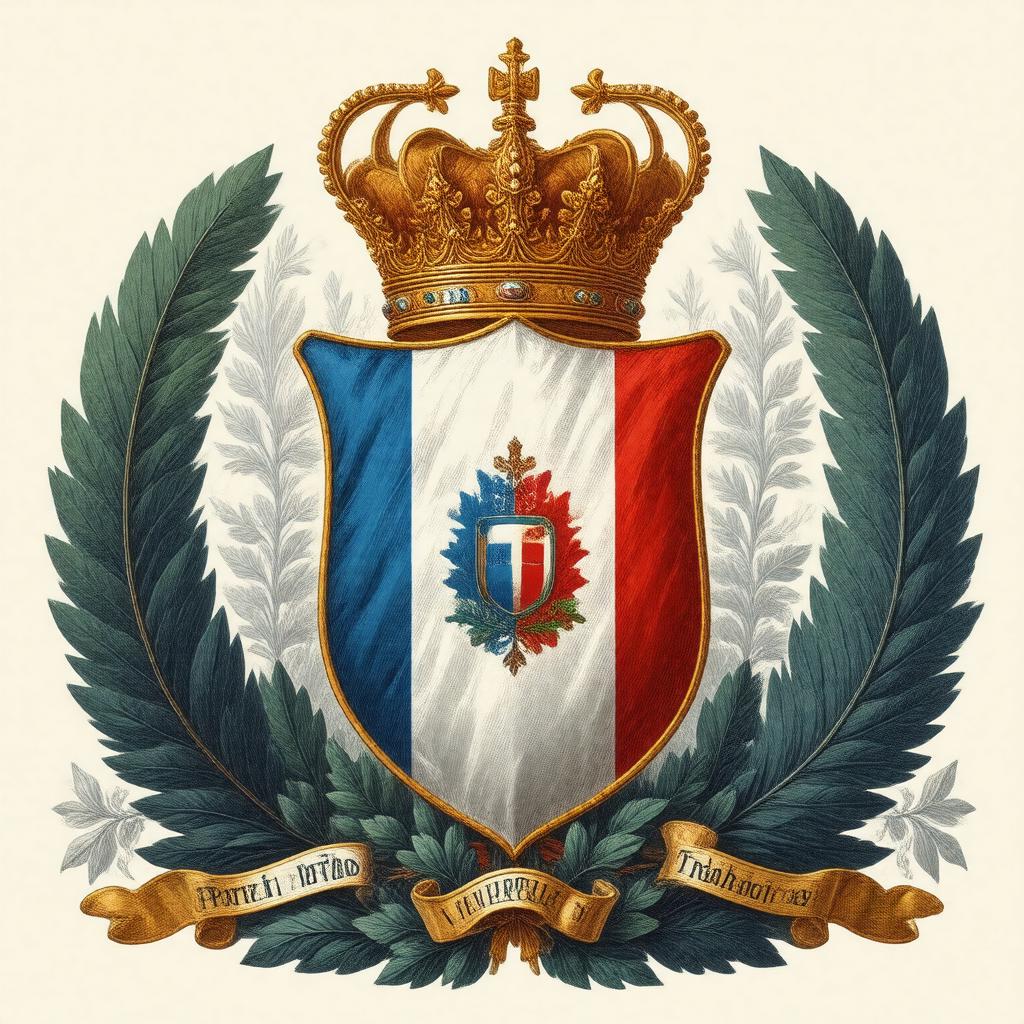 AI-created image of Patria, Libertad, Trabajo y Cultura