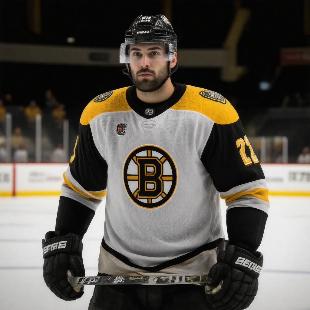 AI-created image of Patrice Bergeron