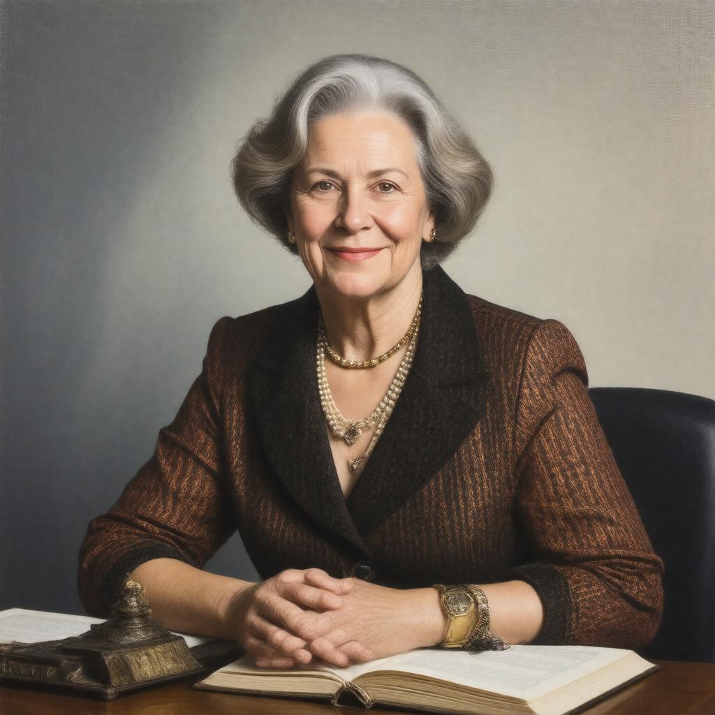 AI-created image of Patricia Clavin