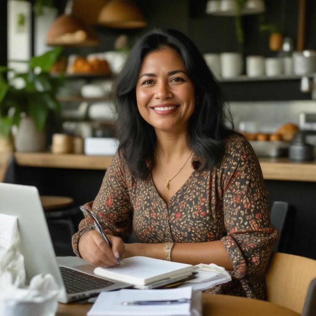 AI-created image of Patricia Escárcega