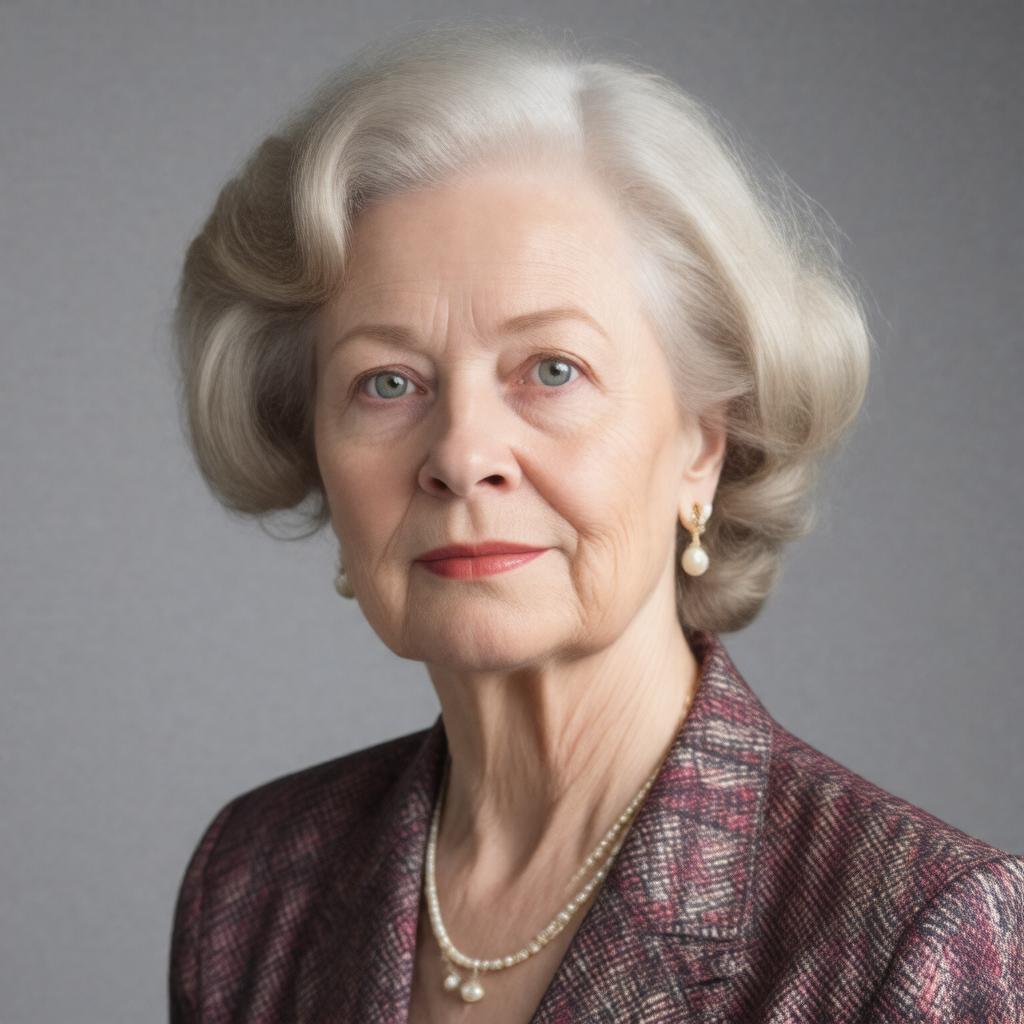 AI-created image of Patricia Hayes