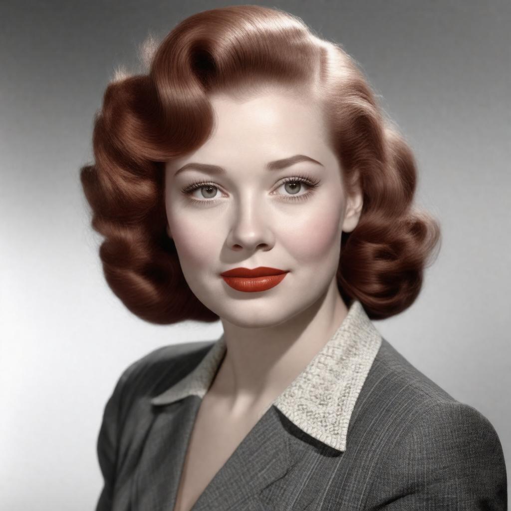 AI-created image of Patricia Neal
