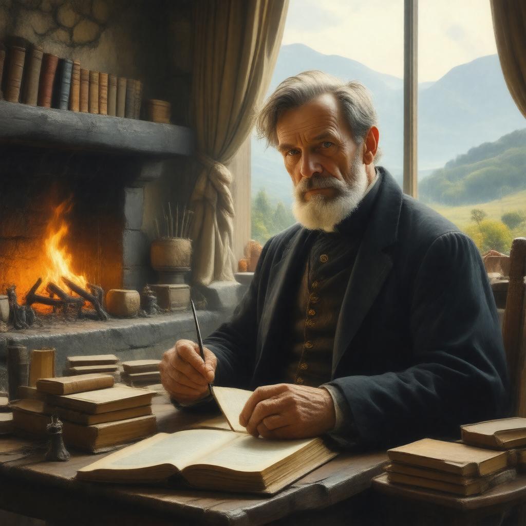 AI-created image of Patrick Brontë
