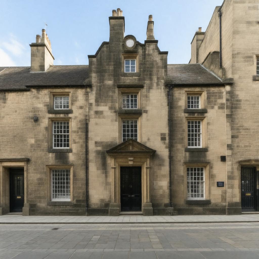 Click to view larger image AI-created image of Patrick Geddes Centre, Edinburgh