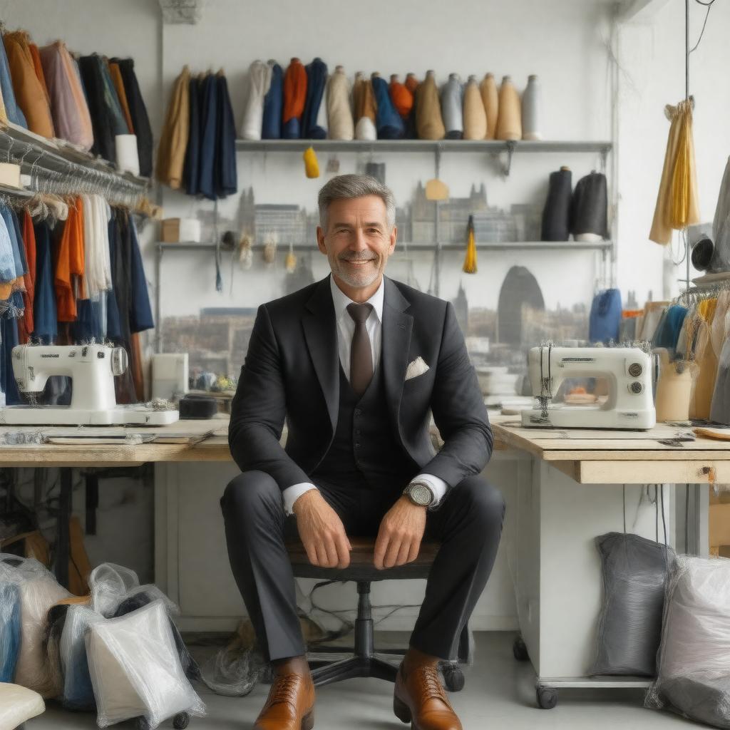 AI-created image of Patrick Grant