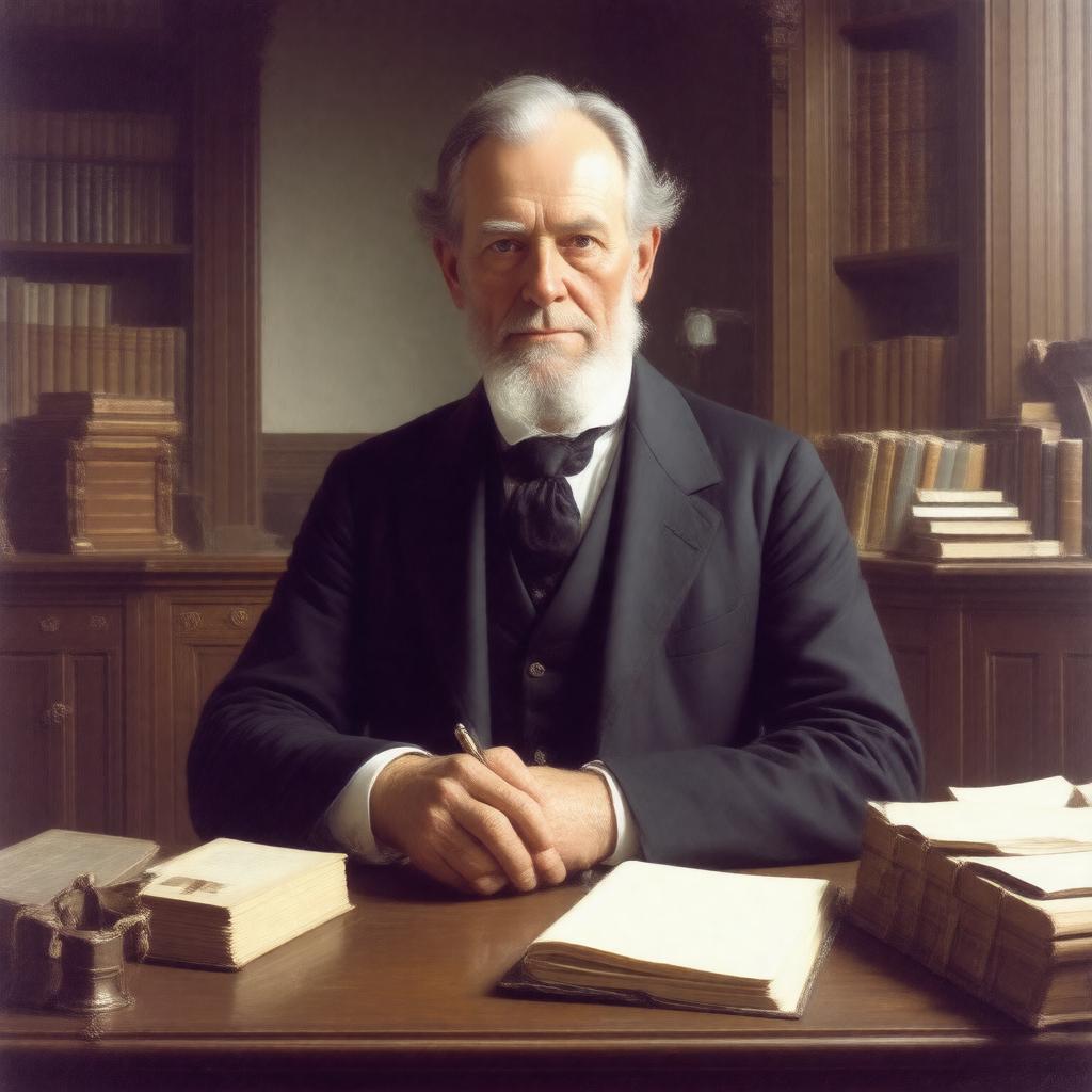 Click to view larger image AI-created image of Patrick Kerr Rogers