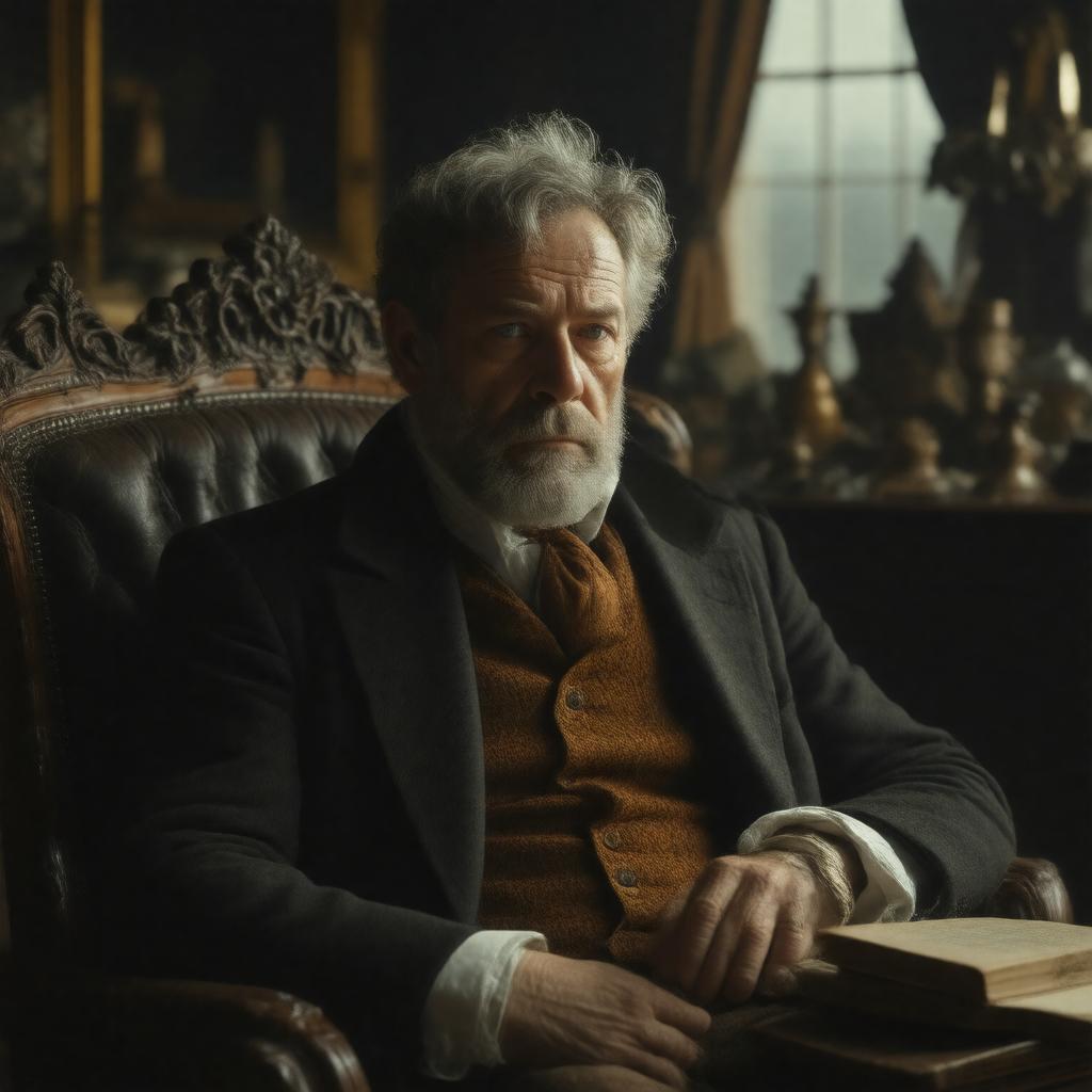 AI-created image of Patrick Melrose