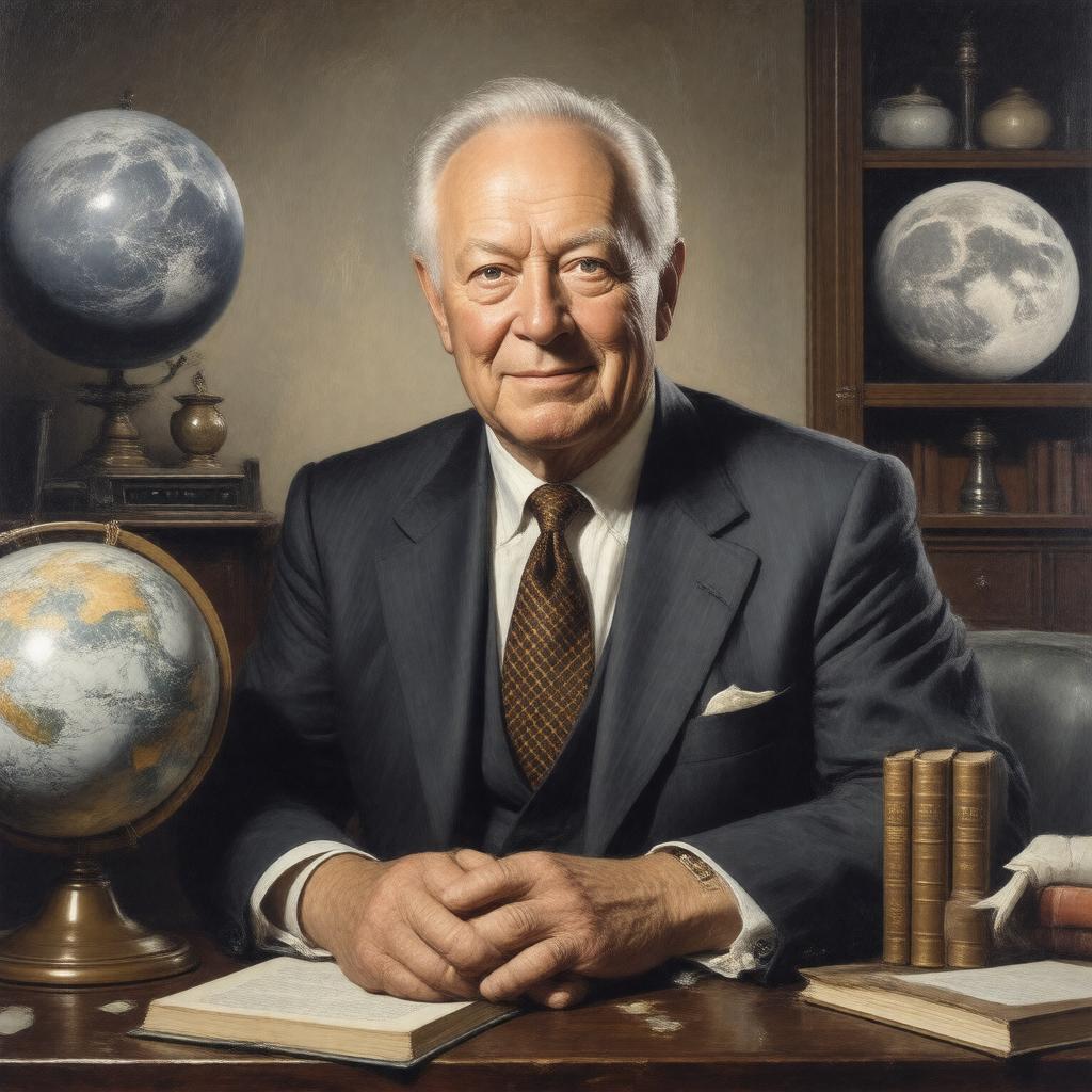 AI-created image of Patrick Moore