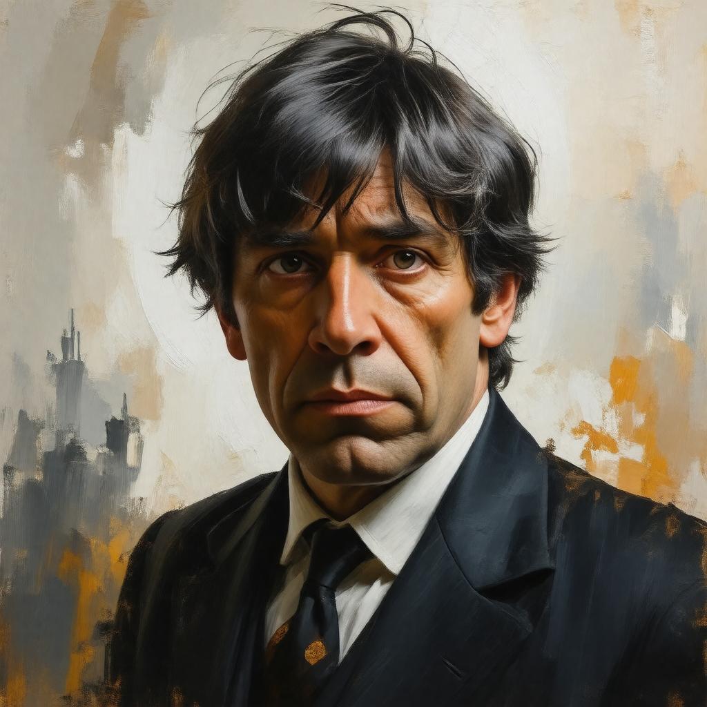 AI-created image of Patrick Troughton