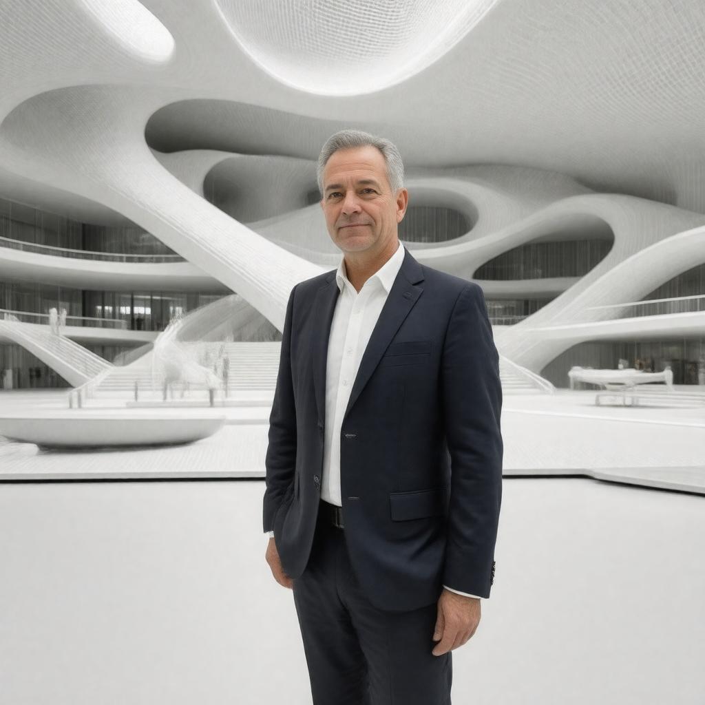 AI-created image of Patrik Schumacher