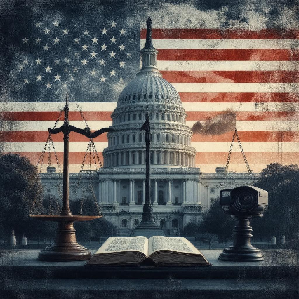 AI-created image of Patriot Act