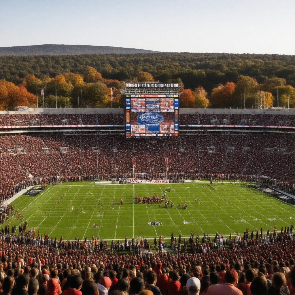 AI-created image of Patriot League Football Championship