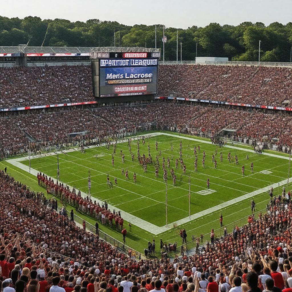 AI-created image of Patriot League Men's Lacrosse Tournament