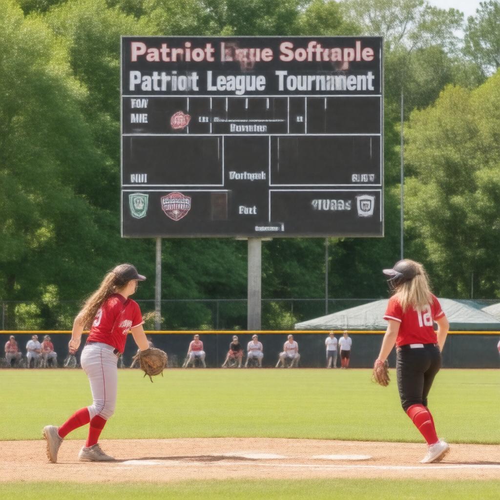 AI-created image of Patriot League Softball Tournament