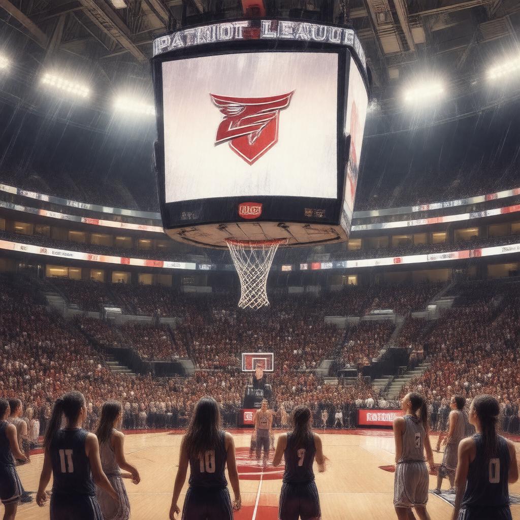 AI-created image of Patriot League Women's Basketball Tournament