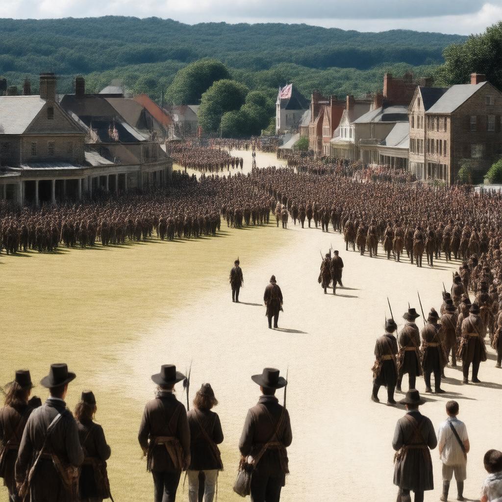 AI-created image of Patriots' Day