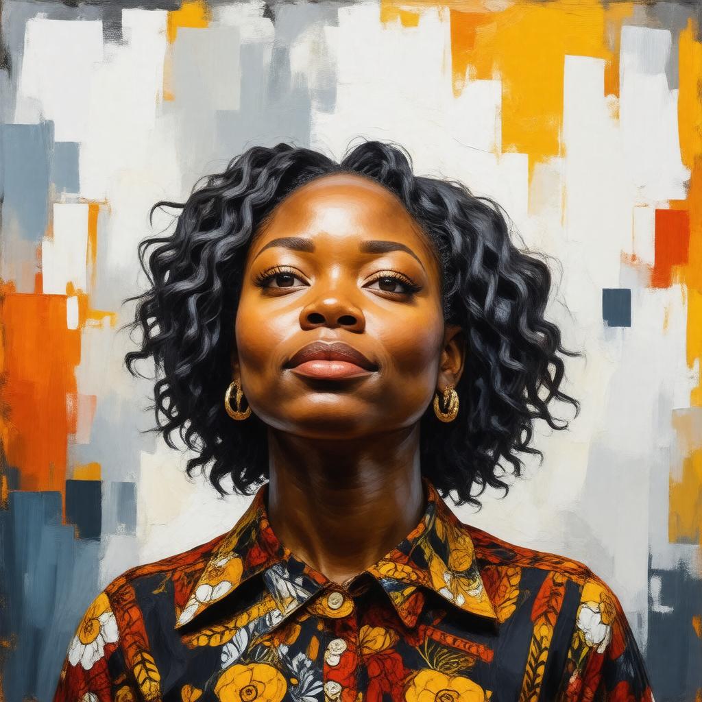 AI-created image of Patrisse Cullors