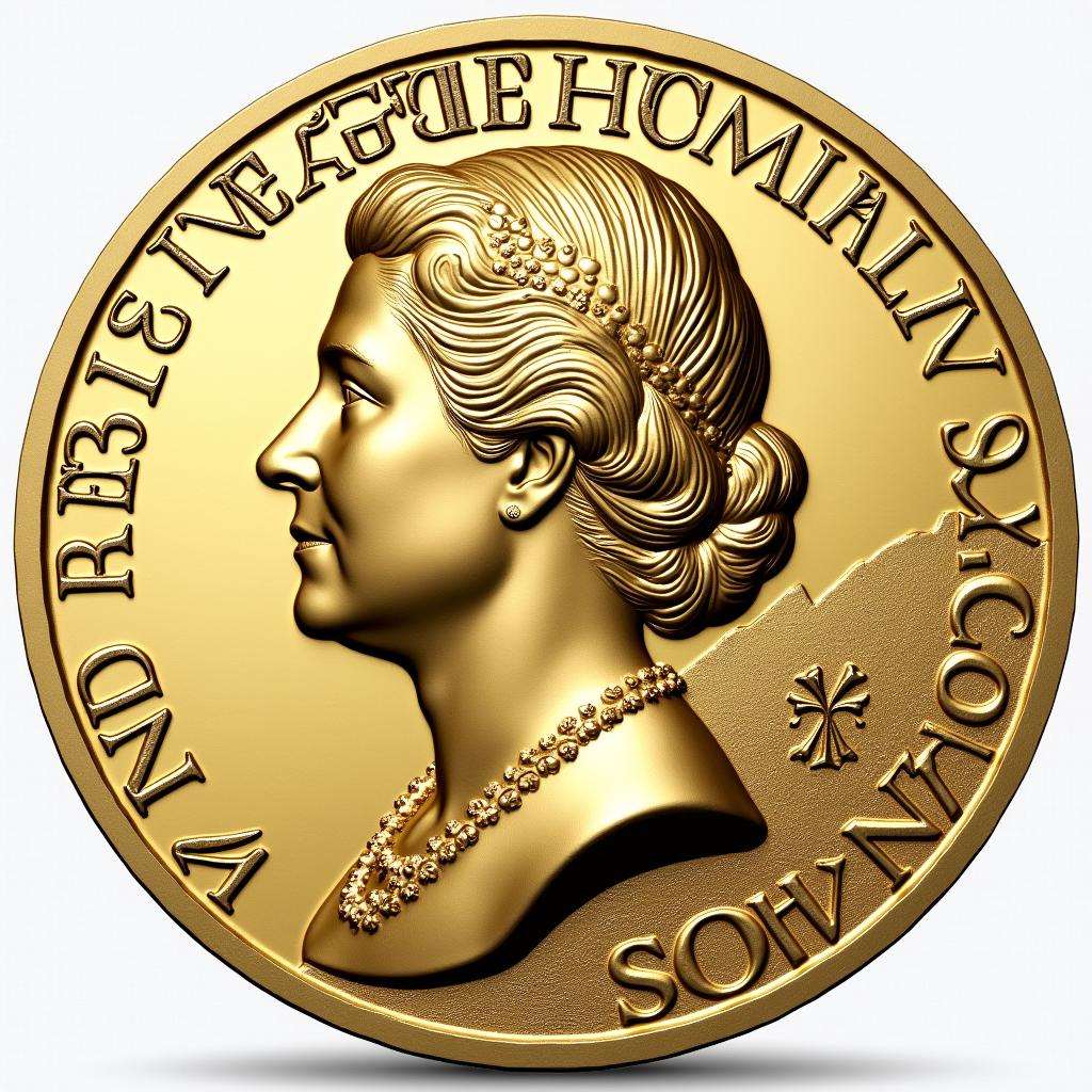 AI-created image of Patron's Medal of the Royal Geographical Society