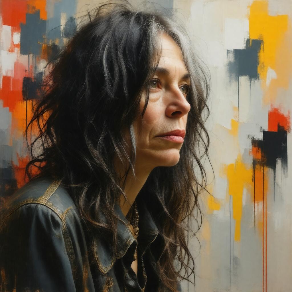 AI-created image of Patti Smith