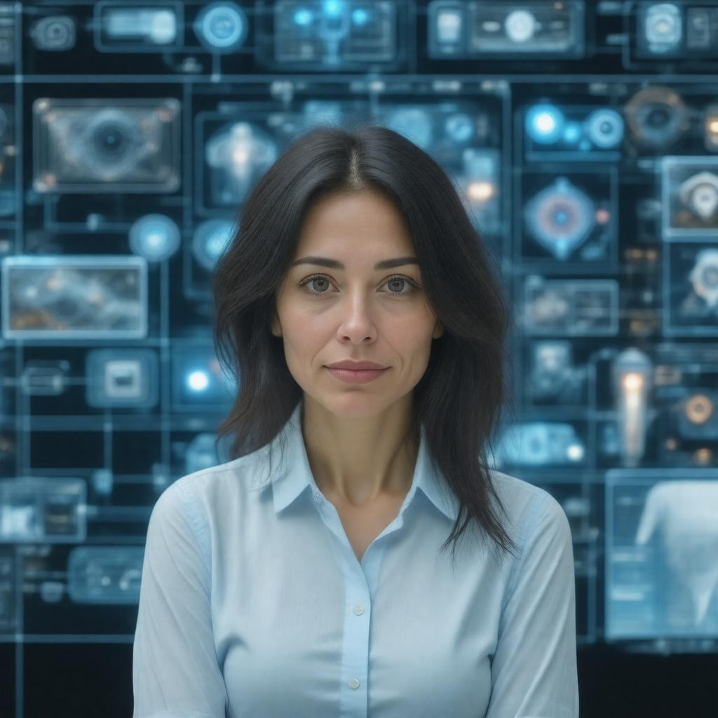 AI-created image of Pattie Maes