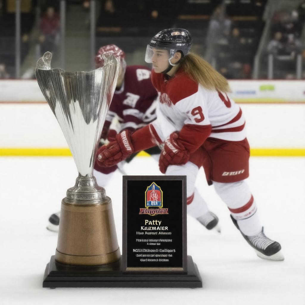 AI-created image of Patty Kazmaier Award