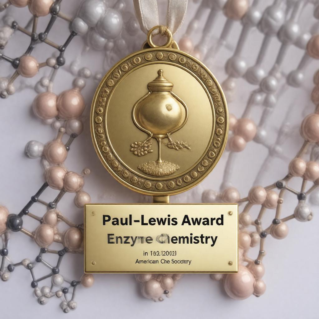 Click to view larger image AI-created image of Paul-Lewis Award in Enzyme Chemistry
