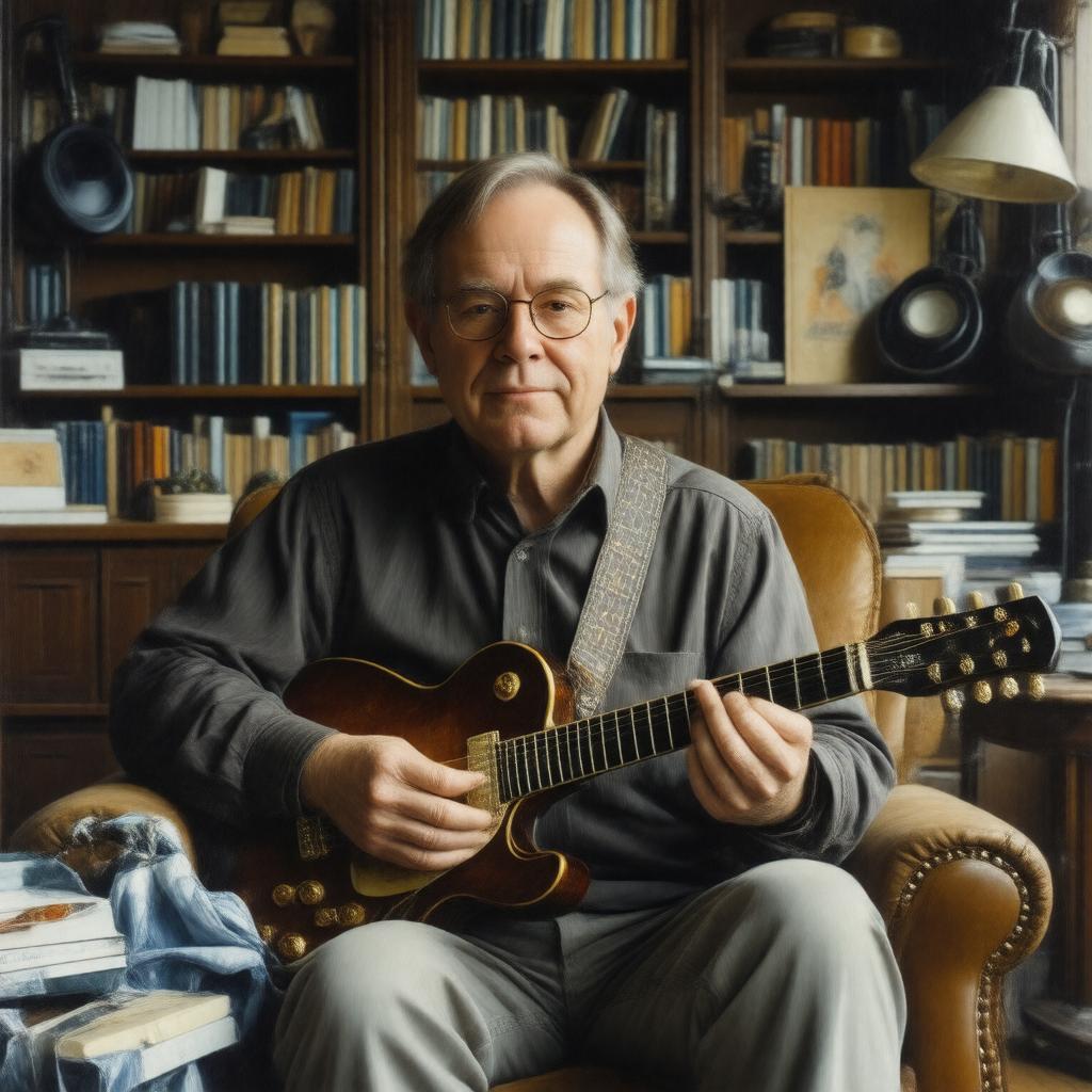 AI-created image of Paul Allen