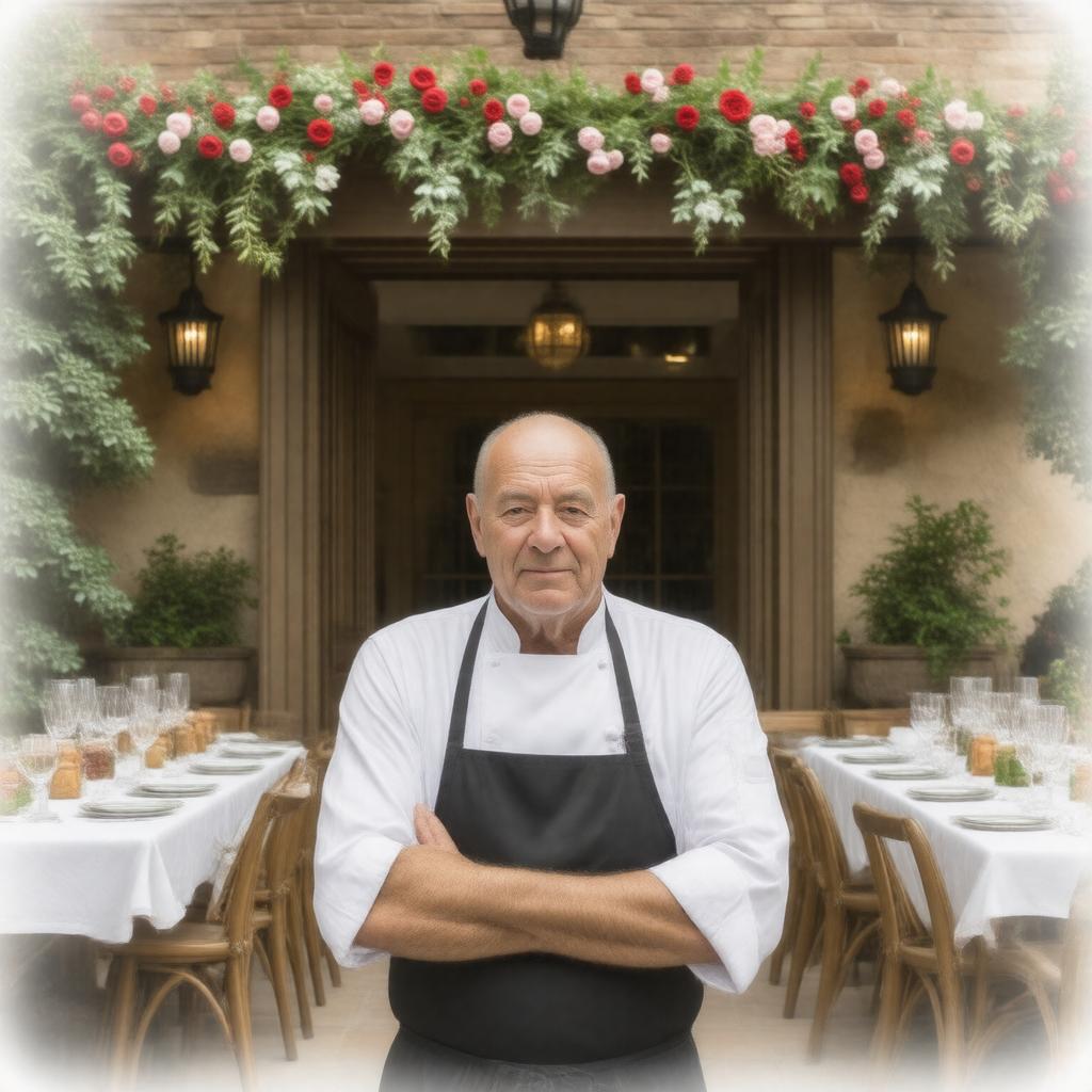 AI-created image of Paul Bocuse